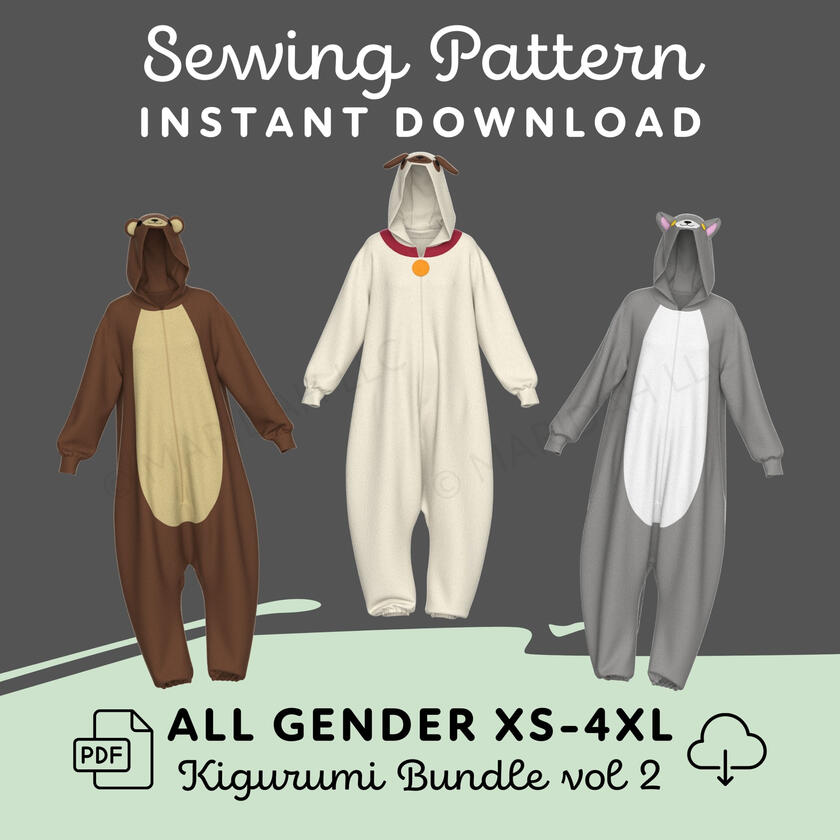 Kigurumi Sewing Pattern